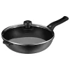 WMF Kochgeschirr<2tlg. Set: Wok-Pfanne in Schwarz - Ø 30 cm