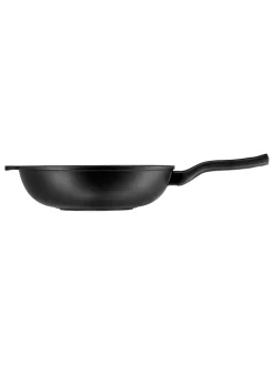 WMF Kochgeschirr<2tlg. Set: Wok-Pfanne in Schwarz - Ø 30 cm