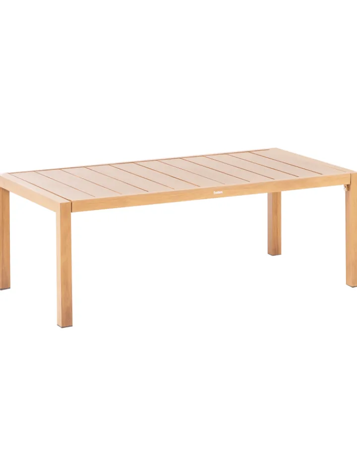 Beliani Sitzmöbel<4-tlg Sitzgruppe ONETA in Braun/Beige