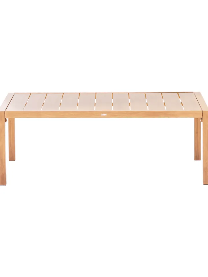 Beliani Sitzmöbel<4-tlg Sitzgruppe ONETA in Braun/Beige