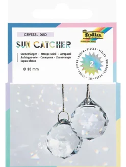 folia PAPER Wohndekoration<3tlg. Sonnenfänger-Set "CRYSTAL TRIO" - 3 cm
