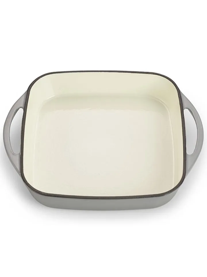 Echtwerk Kochgeschirr<2tlg. Universalbräter mit Deckel in Grau - (B)25,5 x (H)31 x (T)5 cm