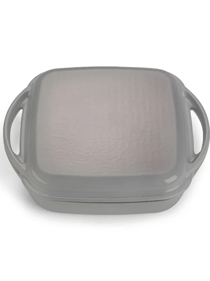 Echtwerk Kochgeschirr<2tlg. Universalbräter mit Deckel in Grau - (B)25,5 x (H)31 x (T)5 cm