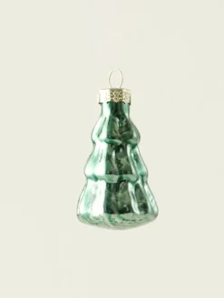 BELLA MAISON Weihnachtsschmuck<9tlg. Weihnachtskugel-Set in Dunkelgrün/ Weiß