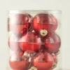 BELLA MAISON Weihnachtsschmuck<12tlg. Weihnachtskugel-Set in Rot