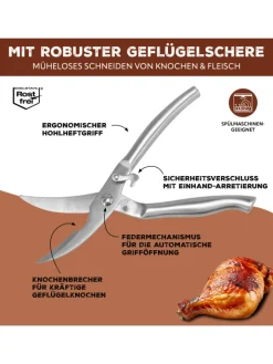 bremermann Grillen<2tlg-Set Geflügelschere