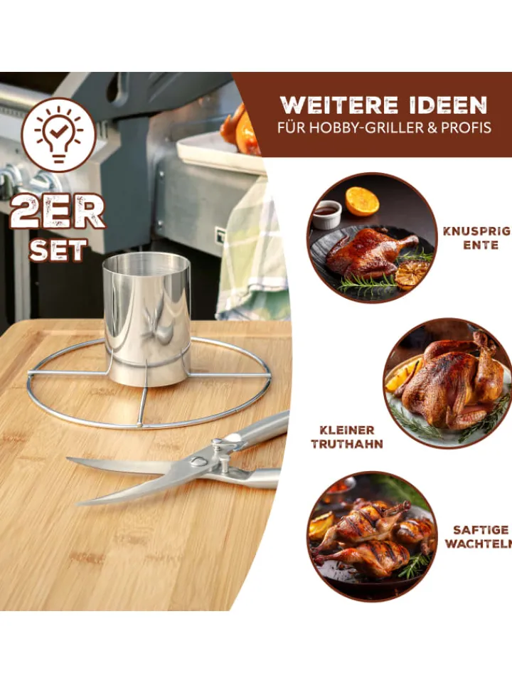 bremermann Grillen<2tlg-Set Geflügelschere