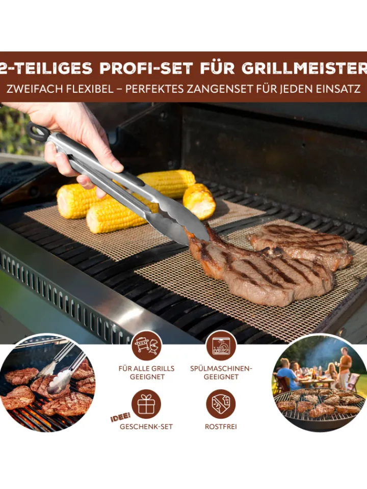 bremermann Grillen<2tlg-Set Grillzangen