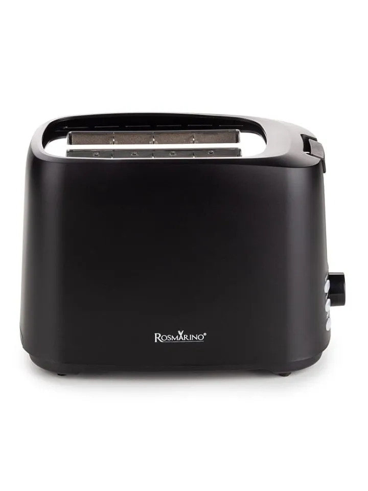 ROSMARINO Küchenelektronik<Toaster ''Vitalia'' in Schwarz - (B)23 x (H)17,5 x (T)14 cm