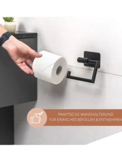 bremermann Badaccessoires<Toilettenpapierhalter ca. 15,5 x 11 x 5,5 cm (B/H/T)