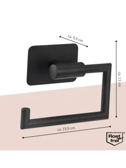 bremermann Badaccessoires<Toilettenpapierhalter ca. 15,5 x 11 x 5,5 cm (B/H/T)