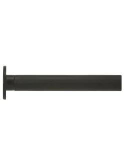Tiger Badaccessoires<Toilettenpapierhalter "Porto" in Schwarz - (L)12 x Ø 3,4 cm