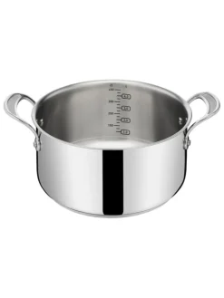 Tefal Kochgeschirr<Topf-Set Jamie Oliver Cooks Classic E307S734 in silber