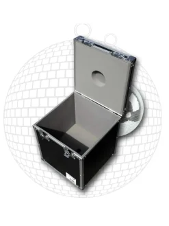 SATISFIRE Tv & Audio<Transportkoffer für 40cm Discokugel in schwarz