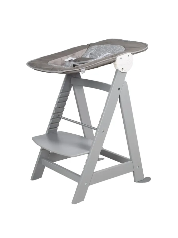roba Babymöbel<Treppenhochstuhl 'Born Up' Set 2in1 - 'Miffy' - mit Liegefunktion - Taupe