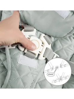 roba Babymöbel<Treppenhochstuhl 'Born Up' Set 2in1 - ' Style' frosty green - ab Geburt