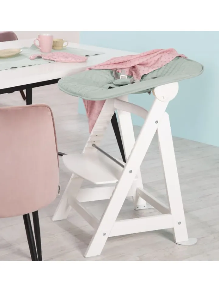 roba Babymöbel<Treppenhochstuhl 'Born Up' Set 2in1 - ' Style' frosty green - ab Geburt