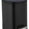 Wenko Mülleimer<Treteimer "Alassio" in Schwarz - 5 l