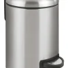 Wenko Mülleimer<Treteimer "Leman" in Silber - 3 l