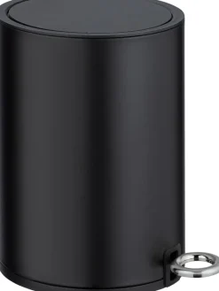 Wenko Mülleimer<Treteimer "Monza" in Schwarz - 3 l