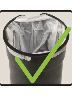 Wenko Mülleimer<Treteimer "Monza" in Schwarz - 3 l