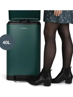 Les collectors Mülleimer<Tret-Mülleimer N°863 in grün
