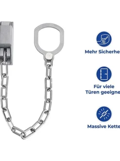 Wenko Weitere Haushaltshelfer<Türgriff-Kette in Silber - (L)30 cm