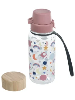 Kindsgut Aufbewahren & Servieren<Trinkflasche "Weltraum" in Rosa - 400 ml