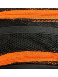relaxdays Weitere Haushaltshelfer<Trockennetz in Orange/Schwarz - 8 Ebenen