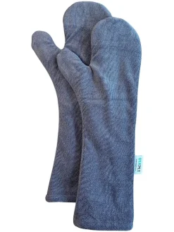 Paws&Whiskers Hunde<Trocknungshandschuhe in Grau - (L)38 x (B)17 cm