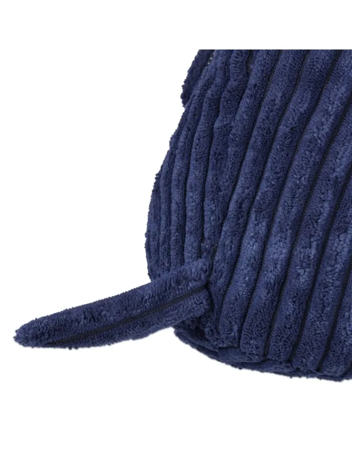 relaxdays Tür- & Zugluftstopper<Türstopper "Elefant" in Dunkelblau