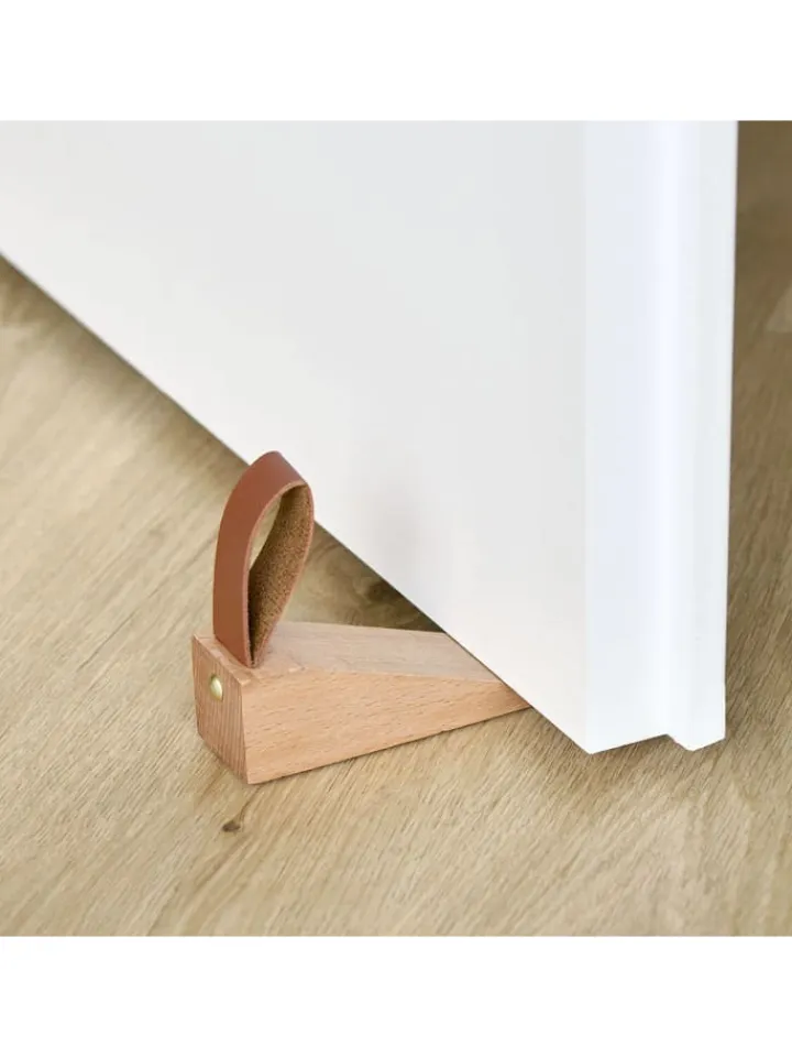 Zeller Present Tür- & Zugluftstopper<Türstopper in braun