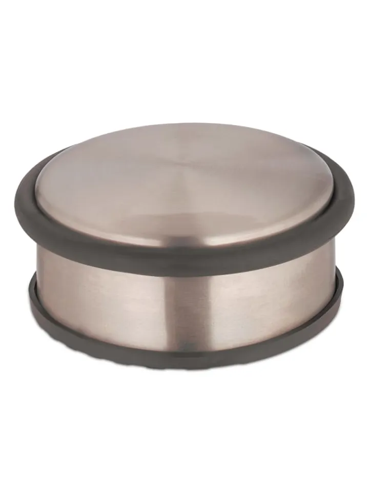 relaxdays Tür- & Zugluftstopper<Türstopper in Bronze/ Schwarz - (H)4 x Ø 10 cm