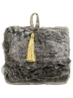 Mars & More Tür- & Zugluftstopper<Türstopper in Grau - (B)18 x (H)18 cm