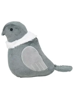 Mars & More Tür- & Zugluftstopper<Türstopper "Pigeon" in Grau - (B)18 x (H)21 x (T)10 cm