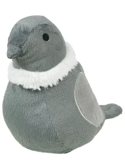 Mars & More Tür- & Zugluftstopper<Türstopper "Pigeon" in Grau - (B)18 x (H)21 x (T)10 cm
