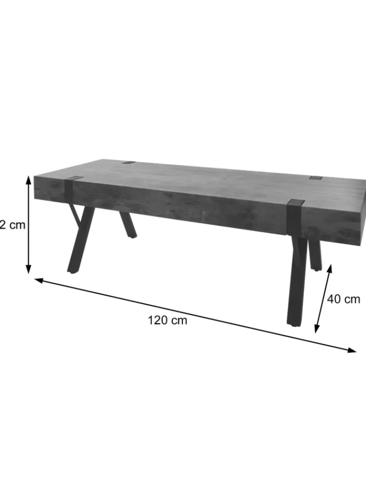 MCW Möbel-Sets<TV-Rack L54, Dunkle Wildeiche
