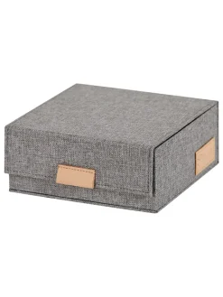 STORE IT Kisten & Körbe<Uhrenbox ''Premium'' in Grau - (B)16,5 x (H)7 x (T)16,5 cm
