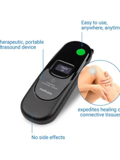 Medisana Pflege & Gesundheit<Ultraschall-Therapie "PT 100 PainShield" in Schwarz