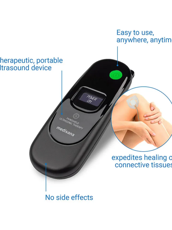 Medisana Pflege & Gesundheit<Ultraschall-Therapie "PT 100 PainShield" in Schwarz