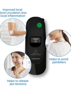 Medisana Pflege & Gesundheit<Ultraschall-Therapie "PT 100 PainShield" in Schwarz