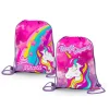 Unicorn Einkaufstaschen & -Trolleys<Turnbeutel – Zauberhafter Sportbeutel für Kinder in Rosa
