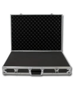 SATISFIRE Tv & Audio<Universal Transportkoffer Schutzkoffer mit Schaumstoff in schwarz
