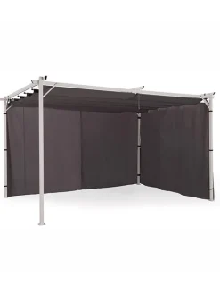 Inkazen Gartenmöbel<Universalvorhang für Pergola in Grau - (L)215 x (B)290 cm