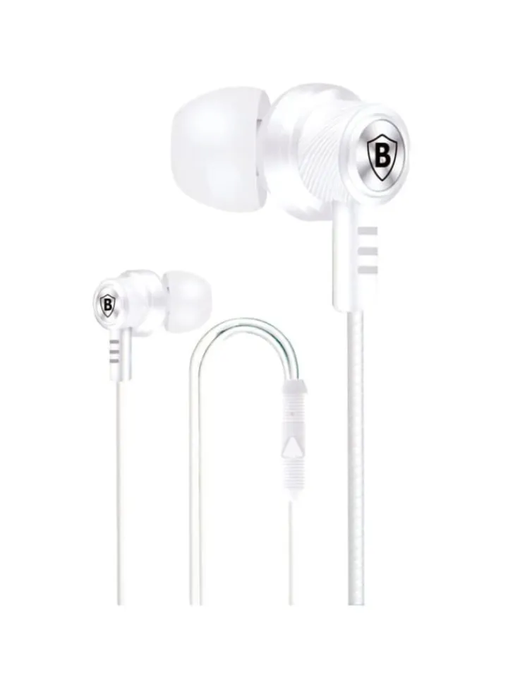 COFI 1453 Tv & Audio<Universelle Stereo-Kopfhörer mit Mikrofon & Lautstärkeregler - 3,5mm in Weiß