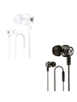 COFI 1453 Tv & Audio<Universelle Stereo-Kopfhörer mit Mikrofon & Lautstärkeregler - 3,5mm in Weiß