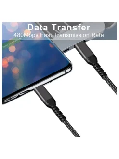 SWEET ACCESS Technikzubehör<USB-C-Kabel in Schwarz - (L)1 m