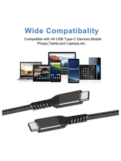 SWEET ACCESS Technikzubehör<USB-C-Kabel in Schwarz - (L)1 m