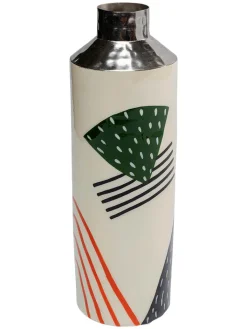 Kare Kerzen, Vasen & Mehr<Vase "Abstract Counterpart" in Creme - (H)31,5 x Ø 10 cm