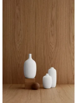 Blomus Kerzen, Vasen & Mehr<Vase "Ceola" in Weiß - (H)18 x Ø 8 cm